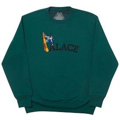 Palace Turf Surf Crew Dark Green Buy Palace Turf Surf Crew Dark Green