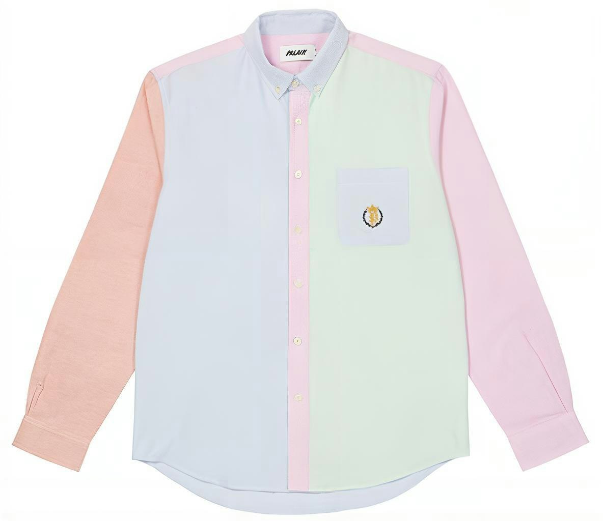 palace-two-tone-casual-long-sleeve-shirt-unisex-p23-sht-009
