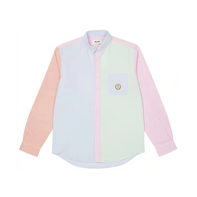 PALACE Two-Tone Casual Long Sleeve Shirt Unisex P23SHT009