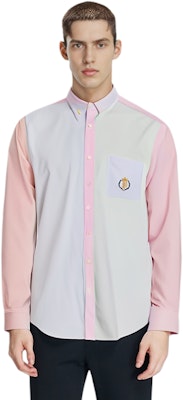 PALACE 투톤 캐주얼 긴팔 셔츠 유니섹스 P23SHT009 Shop PALACE 투톤 캐주얼 긴팔 셔츠 유니섹스 P23SHT009