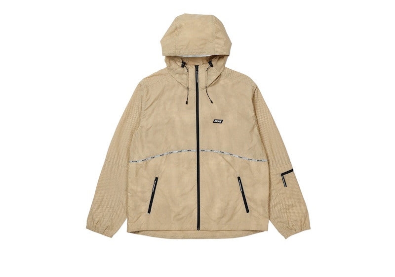 Palace Typo-Wave Jacket Tan
