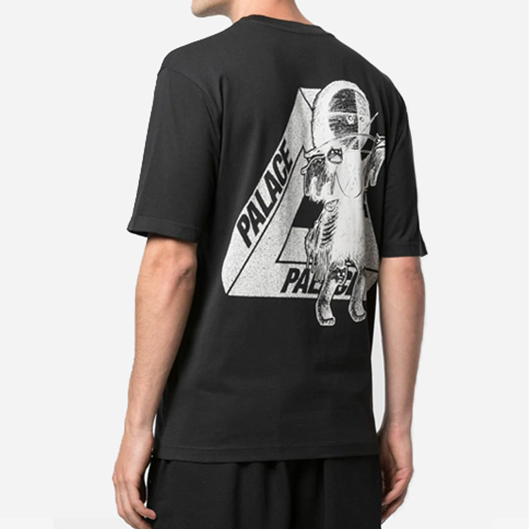PALACE U Figure Graphic T-shirt Black Unisex Short Sleeve P17TS104 圖 6