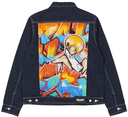 PALACE ULTIMO 卡通印花牛仔外套 男女休闲外套. P21D015 Buy PALACE ULTIMO 卡通印花牛仔外套 男女休闲外套. P21D015