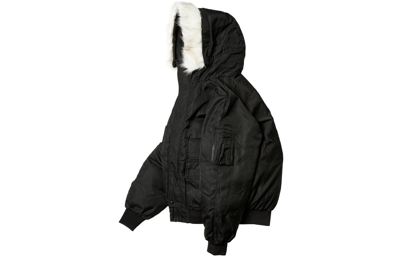 Purchase PALACE Ultimo FW23 Hoodie Parka Hitam Utility Pocket Unisex. P25JK110