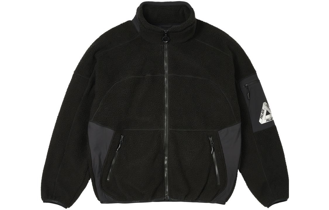 Order PALACE ULTIMO FW23 カラーブロック フリース ジップポケット ジャケット ユニセックス ブラック P25JK111