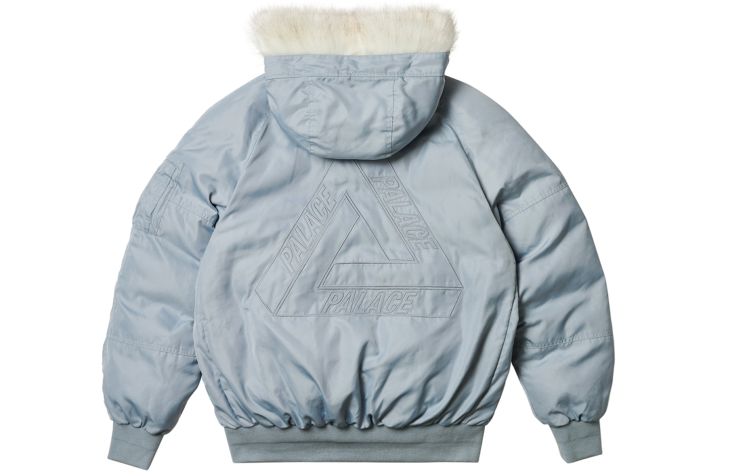 PALACE ULTIMO FW23 Grey Hooded Utility Parka Jacket Unisex. P25JK140