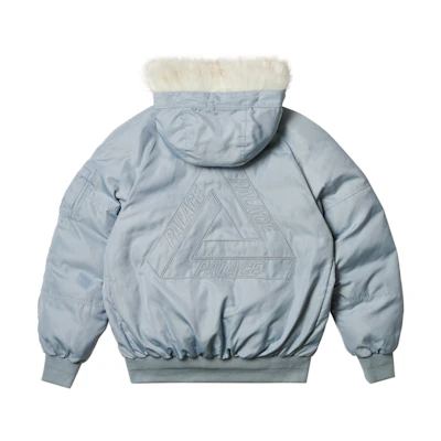 PALACE ULTIMO FW23 Grey Hooded Utility Parka Jacket Unisex. P25JK140