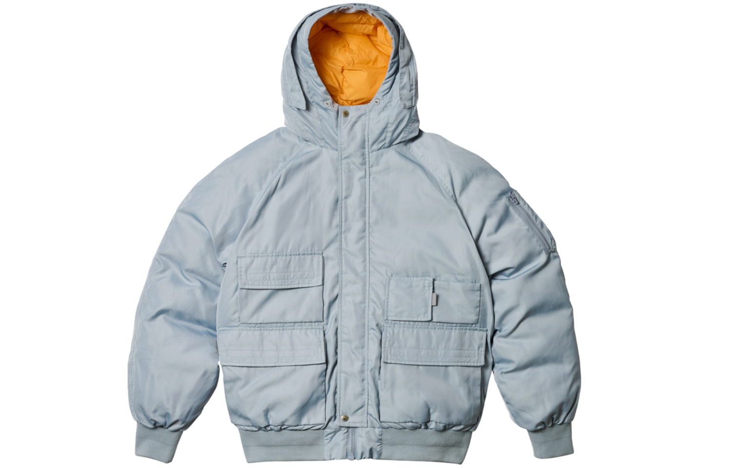 Shop Jaket Parka Utility Berkerudung PALACE ULTIMO FW23 Abu-Abu Unisex. P25JK140