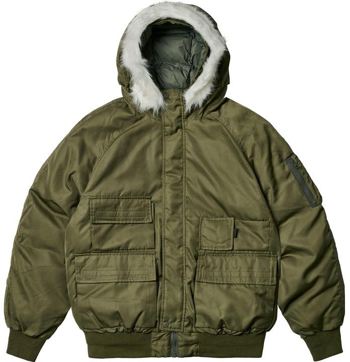 palace-ultimo-fw-23-olive-green-utility-pocket-hoodie-parka-unisex-p25-jk-124