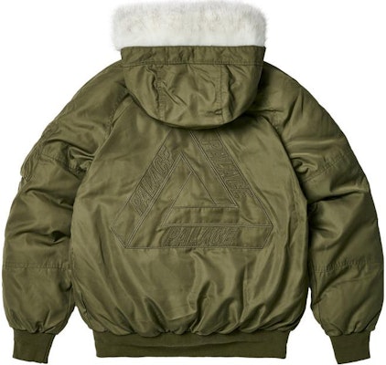 PALACE ULTIMO FW23 橄欖綠多口袋工裝連帽外套 男女通用. P25JK124 Details for PALACE ULTIMO FW23 橄欖綠多口袋工裝連帽外套 男女通用. P25JK124