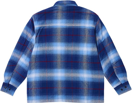 PALACE ULTIMO FW23 Kemeja Panjang Kotak Biru Unisex. P25SHT057 Lookbook PALACE ULTIMO FW23 Kemeja Panjang Kotak Biru Unisex. P25SHT057