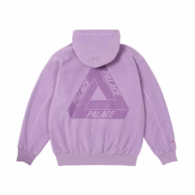 PALACE Ultimo FW23 Purple Logo Pocket Hoodie Unisex P25CS155