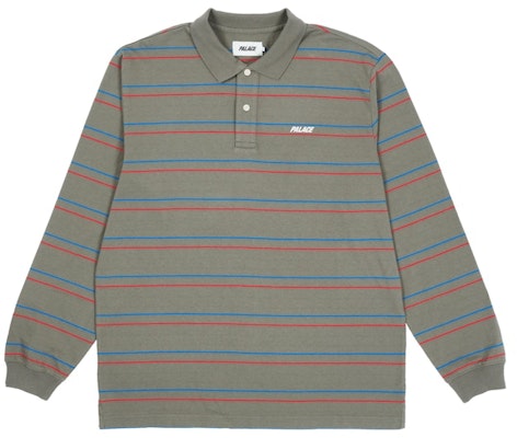 PALACE UNDERLINE BAJU POLO LENGAN PANJANG HIJAU OLIVE P20ES102 Buy PALACE UNDERLINE BAJU POLO LENGAN PANJANG HIJAU OLIVE P20ES102