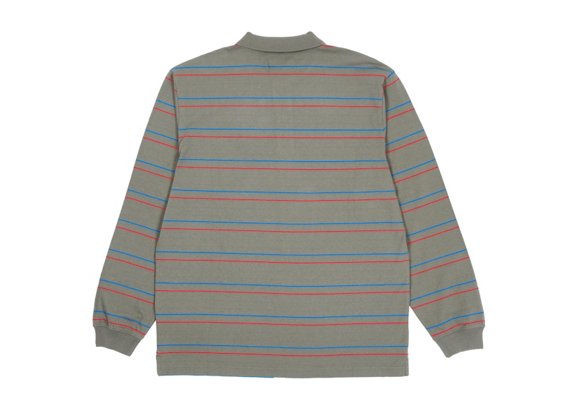 PALACE UNDERLINE LONGSLEEVE POLO OLIVE 圖 2