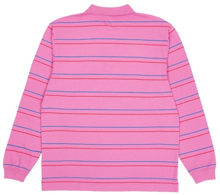 パレス アンダーライン ポロシャツ (ピンク) P20ES103 Order パレス アンダーライン ポロシャツ (ピンク) P20ES103