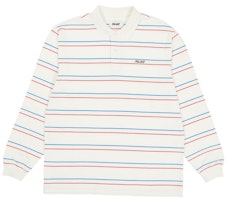PALACE UNDERLINE LONGSLEEVE POLO WHITE PALACE UNDERLINE LONGSLEEVE POLO WHITE