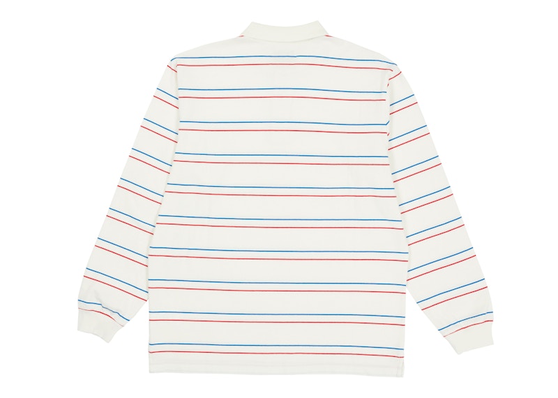 PALACE UNDERLINE LONGSLEEVE POLO WHITE 圖 2