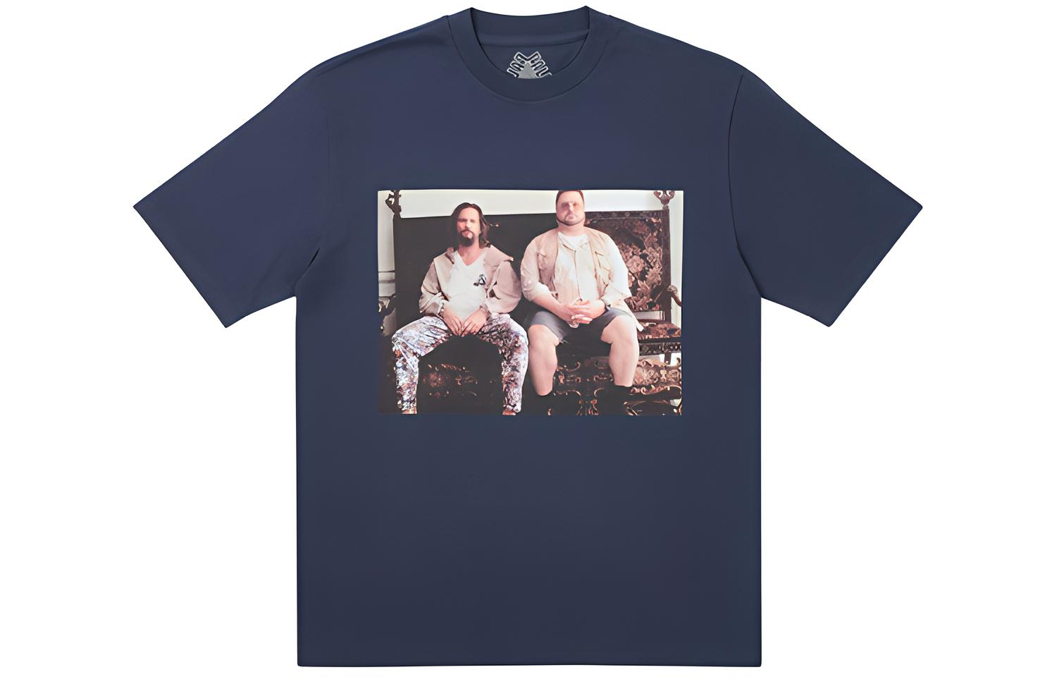 PALACE Unisex Blue Dude T-Shirt P19TS017