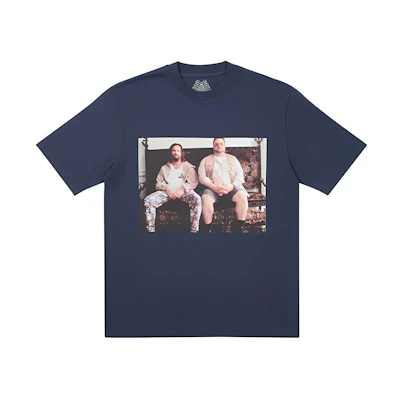 PALACE Unisex Blue Dude T-Shirt P19TS017