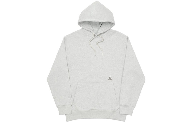 Palace Unisex Gray Long Sleeve Hoodie P17HD090