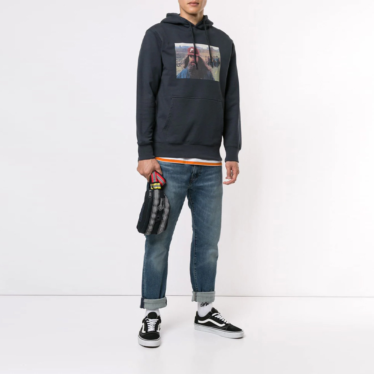 Lookbook PALACE 男女款 Jenny 海軍藍連帽衛衣 PAL-SS18-054