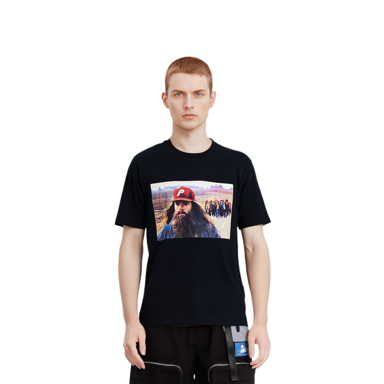 PALACE Unisex Solid Color Graphic Oversized Crewneck T-Shirt PLA-SS18-179 圖 3