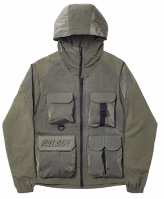 Palace Utility Iridescent Jacket + Vest Olive Buy Palace Utility Iridescent Jacket + Vest Olive