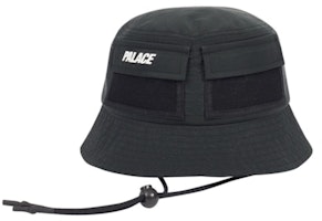 Palace Utility Shell Bucket Hat Black Palace Utility Shell Bucket Hat Black