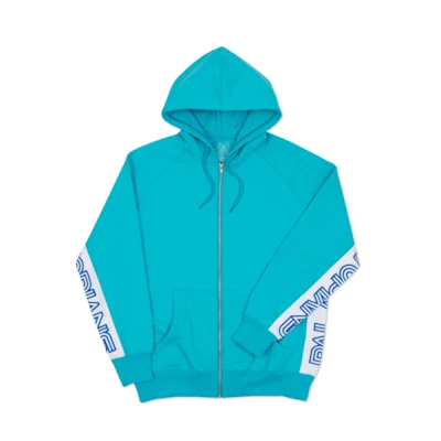 Palace Utopians Sport Zip Hood Aqua