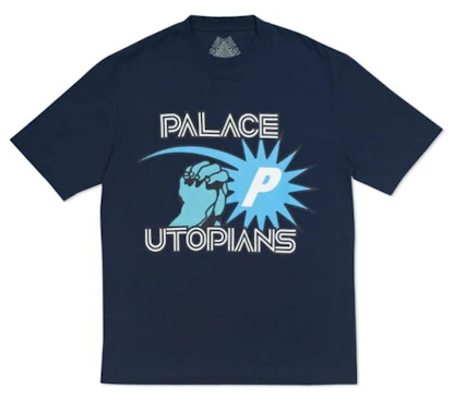 palace-utopians-t-shirt-navy