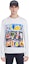 Shop PALACE Vegetable Print Long Sleeve T-Shirt Unisex White. P12LS001