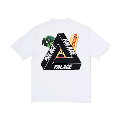 PALACE Vegetables Broccoli Unisex White T-Shirt P12TS018