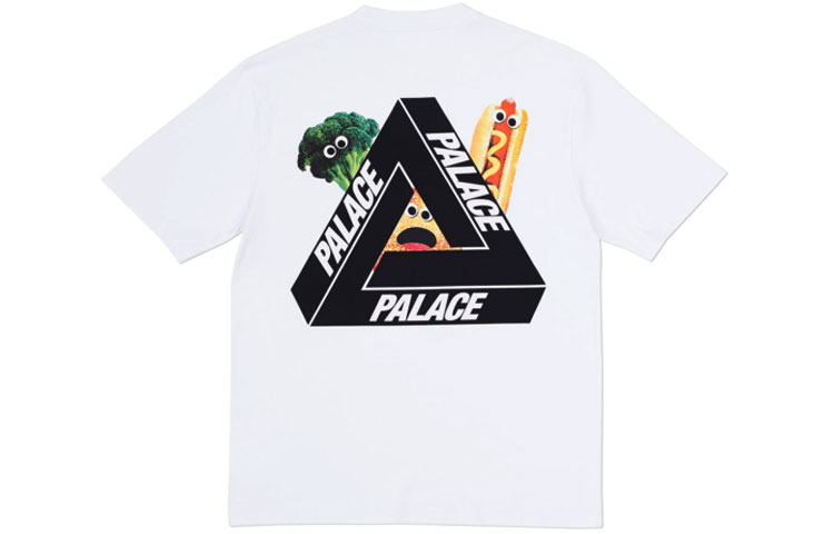 PALACE Vegetables Broccoli Unisex White T-Shirt P12TS018 圖 2