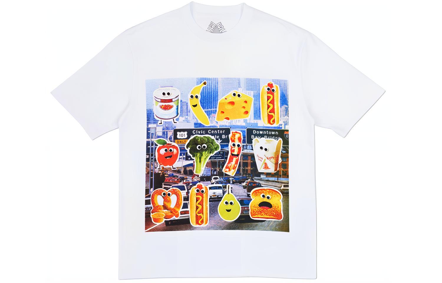 PALACE Vegetables Broccoli Unisex White T-Shirt P12TS018 圖 3