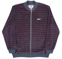 Palace Velour Bomber Grey/Orange Palace Velour Bomber Grey/Orange