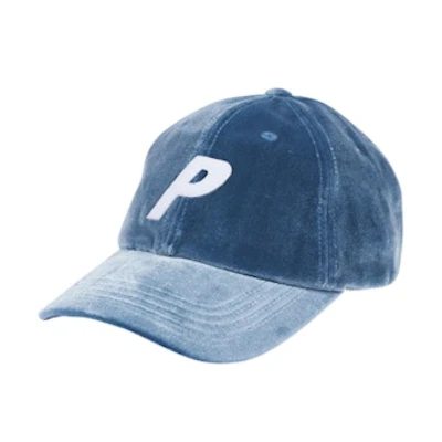 Palace Velvet P 6-Panel Blue/White