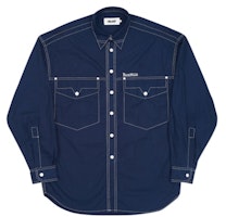 Palace Verse Shirt Navy Palace Verse Shirt Navy