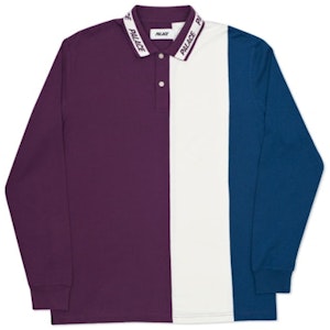 Palace Polo Lengan Panjang Jalur Vertikal Ungu/Putih/Teal Buy Palace Polo Lengan Panjang Jalur Vertikal Ungu/Putih/Teal