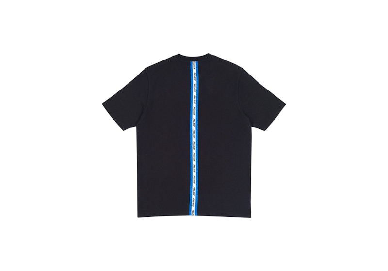 Palace Vertical Weave T-Shirt Black 圖 2