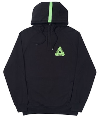Palace Verto Zip Hood Black Buy Palace Verto Zip Hood Black