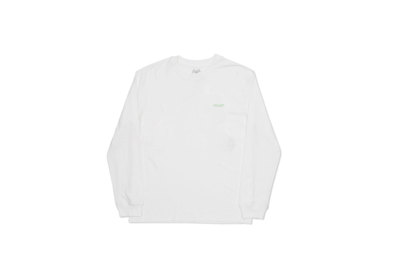 Palace Visions L/S T-Shirt White
