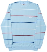 Palace Waffler Stripe Crew Sky Palace Waffler Stripe Crew Sky