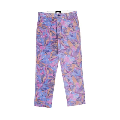 Palace Warp Pattern Work Pant Purple