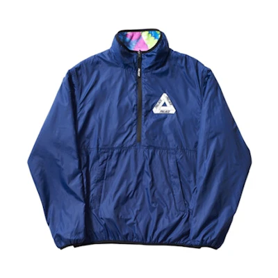 Palace Warper Reversible Fleece Navy/Multi