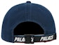 Order Palace Wash Out 6-Panel Navy