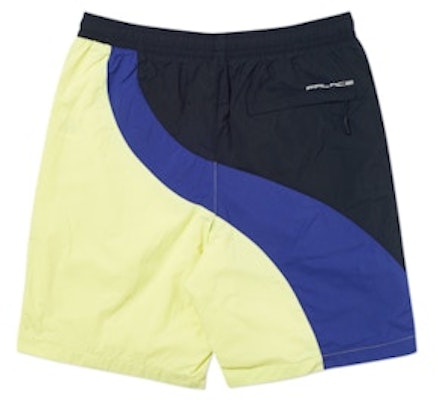 Palace Wave Runner Shell Shorts Yellow/Blue/Black Order Palace Wave Runner Shell Shorts Yellow/Blue/Black