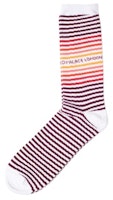 Palace Wavey Stripe Sock White/Red Palace Wavey Stripe Sock White/Red