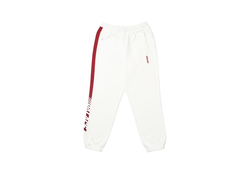 Palace Waximum Echo Tech Fleece Joggers White