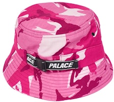 Palace Web Strap Bucket Hat Pink Camo Palace Web Strap Bucket Hat Pink Camo
