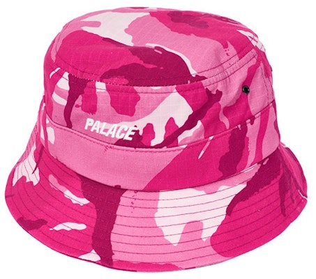 Palace Web Strap Bucket Hat Pink Camo Order Palace Web Strap Bucket Hat Pink Camo